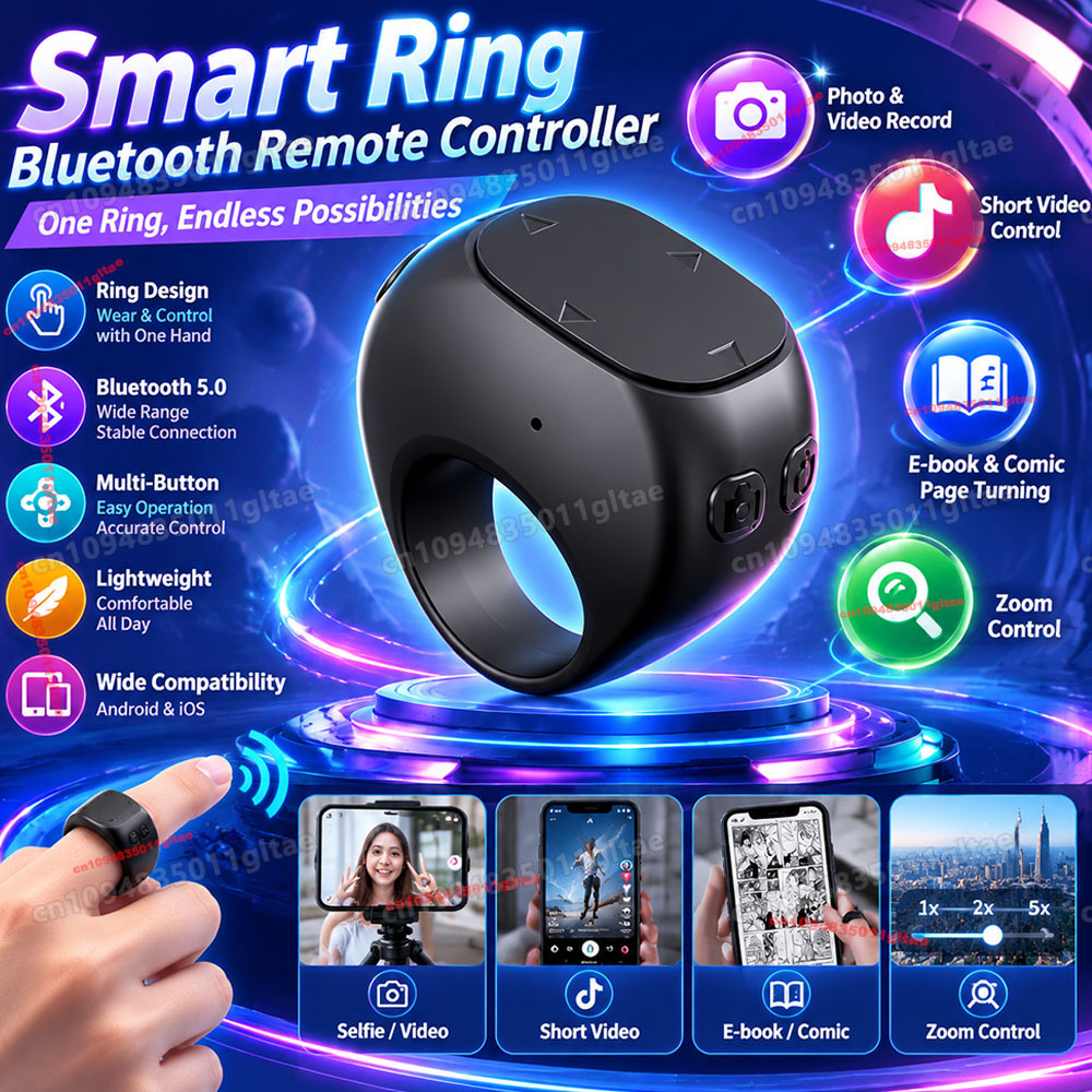 Home Cinema Wireless - Mobile Mice Ring Remote Control Wireless